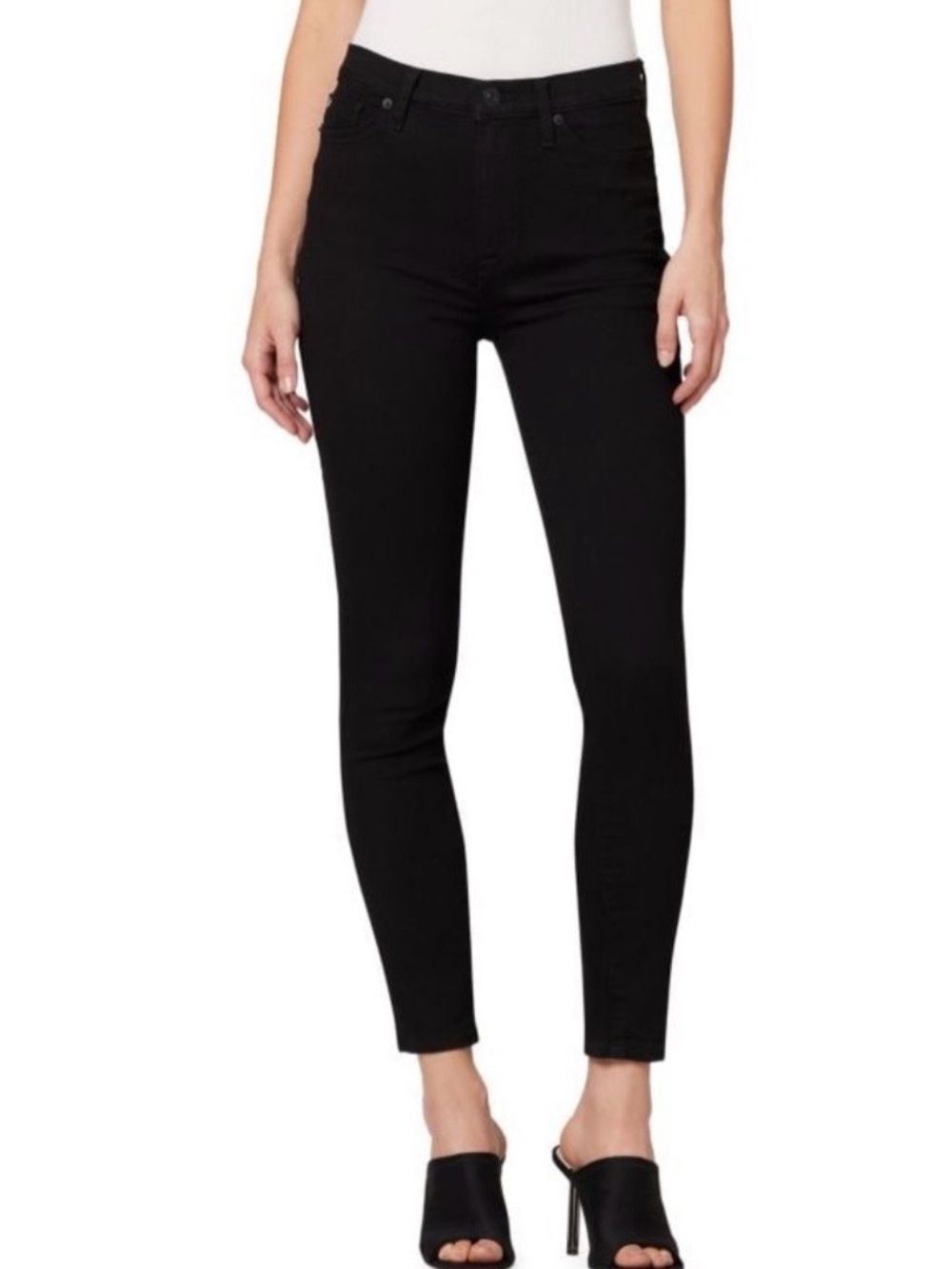 Hudson Blair Super Skinny Black Black Women's Jeans